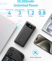 انكر | بطارية متنقلة بسعة 20 الاف ملي امبير بقوة 8...