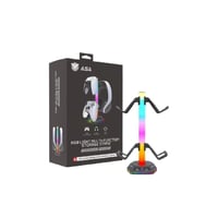 ASA | حامل وحدات تحكم بلايستيشن مع اضاءة RGB - اسو...