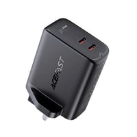 ايس فاست | A12 شاحن جداري بقوة 40 واط منفذين تايب...