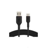 بيلكن | كيبل تايب سي قماش بطول 3 متر - اسود