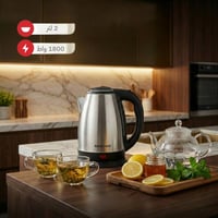 غلاية كهربائية سيلفر كريست من الستانلس ستيل سعة 2...