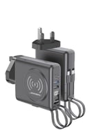 شاحن جداري 5 في 1 من جيبل مع باور بانك لاسلكي 1000...