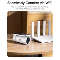 بيسوس - S1 outdoor كاميرا مراقبة خارجية بدقة 2K تع...