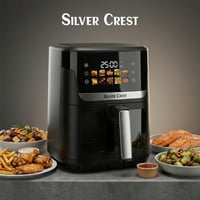 قلاية هوائية سيلفر كريست عالية الأداء سعة 8 لتر بق...