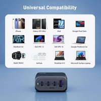 جودا - منصة شحن JODA فولتيكس بقوة 65 واط بثلاث منا...