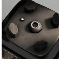 خلاط ومحضر طعام سيلفر كريست كهربائي شديد التحمل بق...