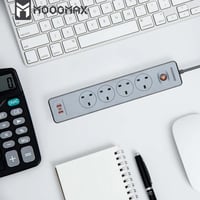 موج ماكس - توصيله كهربائيه 4 مقابس كهرباء و منفذين...