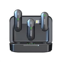 اي ون - ثنين مايكات احترافيه للجوال بمنفذ لايتنينج