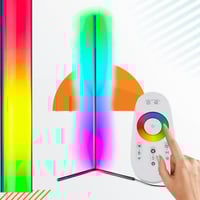 فيرتك - اضاءة زاوية تحكم بالريموت من فيرتك