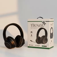 سماعة راس لا سلكية بلوتوث صوت نقي قوي للألعاب والم...