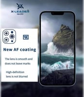 واقي عدسة كاميرا X-Leader: ألومنيوم، زجاج مقوى، مق...