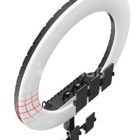 رتاكو - اضاءة تصوير رينق لايت 3 حوامل هاتف الترا -...