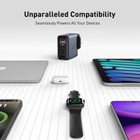 جودا - شاحن جداري JODA VoltLux بقوة 70 واط بمنفذين...