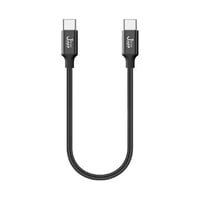 كيبل جيبل تايب سي 30 سم - شحن سريع 3A - نقل بيانات...