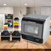 بكج سيلفر كريست – غسالة صحون محمولة 8 لتر + خلاط 5...