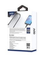 افو - كيبل تايب سي تايب سي بقوه 60W للشحن السريع