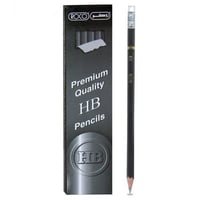 ‎اسود‎ ،‎ علبة أقلام رصاص‎ ،‎HB‎ ،‎متوسط1.2