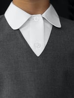 مريول رياض اطفال رصاصي موديل(4) بدون قميص