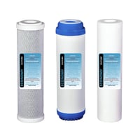 طقم 3 فلاتر تحلية مياة منزلية