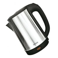 DENX - غلاية ماء كهرباء سعة 1.7 لتر 1500 واط فضي D...