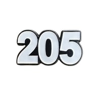 رمز قبيلة ظفير 205 ملصق معدن 3M