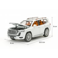 مجسم سيارة حديد تويوتا لاندكروزر موديل 2022 م/ 488...