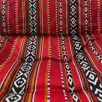 كرسي رحلات قابل للطي سدو اصلي مريح وفاخر لون احمر...