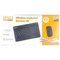 طقم كيبورد وماوس لاسلكي من DENX م/ DX3607