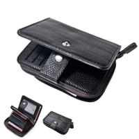 محفظة فلوس وبطائق انيقه متوفرة بلونين اسود وبني