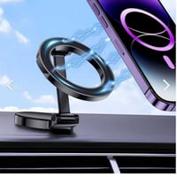 حامل جوال مغناطيسي قابل للطي بزاوية دوران 1080°