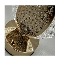 اباجورة كرستال 3الوان