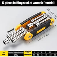 طقم مفاتيح سداسية قابل للطي م/ TC2468