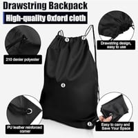 حقيبة قماش بخيوط شد خفيفة للرحلات والنادي