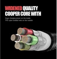 كابل 3 اطراف يدعم جميع الاجهزة موديل MX13