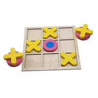 لعبة إكس أو خشبية تعليمية للأطفال م/PT721