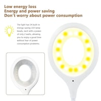 مصباح مكتبي ذكي بإضاءة ثلاثية الألوان USB