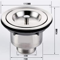 رأس تصريف مغسلة مطبخ م/KA-67123