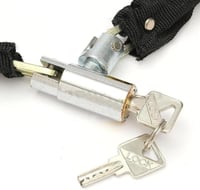 سلسلة قفل للدراجات حديد ملبسة بقماش م/ TC613