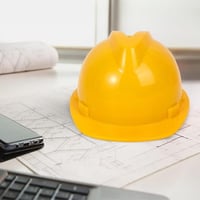 خوذة أمان واقية للرأس باللون الاصفر م/10106