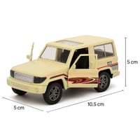مجسم سيارة تويوتا ربع باب واحد - معدنية