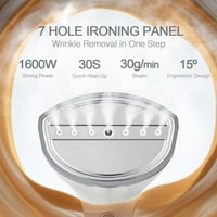 مكواة بخار للملابس 2 في 1 1800 واط م/ DX3008 ماركة...