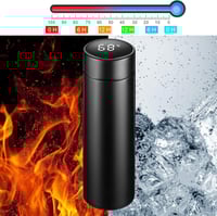 مطارة ستيل بشاشة رقمية LED تحفض الحار والبارد