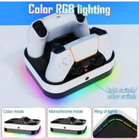 قاعدة شحن مزدوجة لوحدات تحكم P5/Elite م/ YZC-503P