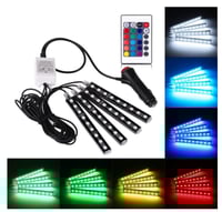 حزام أضاءه السيارة الداخلية