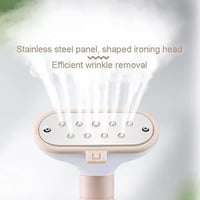 DENX- كاوية بخار احترافية للملابس، 2 في 1، مكواة ب...