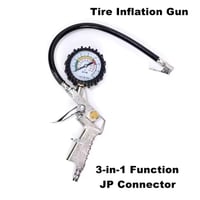 عداد ضغط هواء مع منفاخ يدوي للسيارات