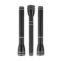 بكج 3 كشاف يدوي قابل لإعادة الشحن 3 في 1 من DENX م...