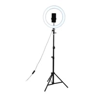 ستاند إضاءة مع LED RGB بشكل قلب ناعم