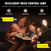 مصباح مكتبي ذكي بإضاءة ثلاثية الألوان USB