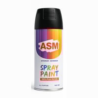 بخاخ طلاء الوان أكريليك سريع الجفاف ماركة أي إس إم